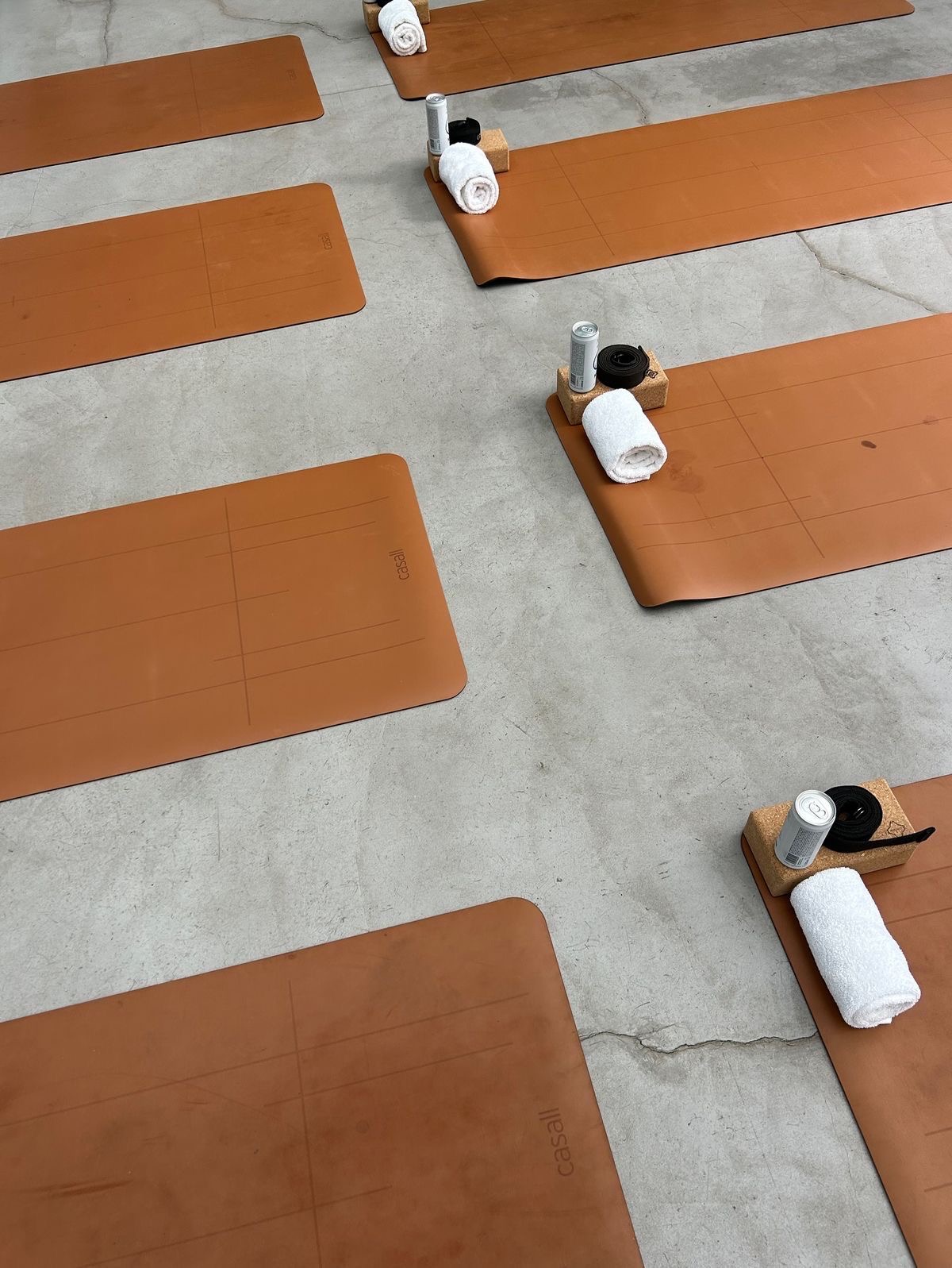 Wellness event Pilates mats